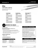 Immersion LED DIsplay Lighting Elite Series Horizontal Installation guide