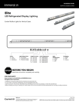 Immersion Elite Gen 2 Vertical Case Center Mullion Lights Installation guide