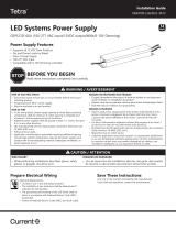 Tetra 12V GEPS12D-60U Signage Power Supply Installation guide