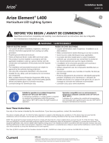 ARIZE Element L400 Installation guide