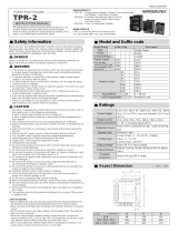 HANYOUNG NUX TPR2 Owner's manual
