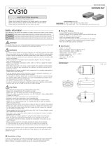 HANYOUNG NUX CV310 Owner's manual