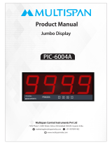 MULTISPAN PIC-6004A Owner's manual