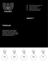 Weelko Twincan WKE011 Owner's manual