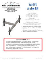 Aqua Creek F-SPAAK8 Operating instructions