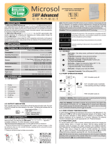 Full Gauge Controls Microsol SWP Advanced Connect Owner's manual