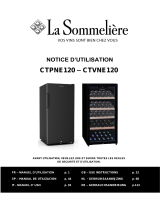 LA SOMMELIERE CTVNE120 Operating instructions
