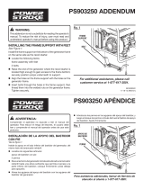 PowerStroke PS903250 Owner's manual
