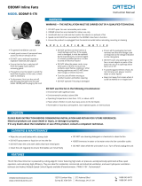 Ortech ODDMF-5-170 User manual
