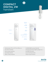 Auta 705005 COMPACT HANDSET - 2W User manual