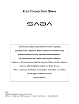 Saba GCO-613 User manual