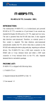 Intellisystem IT-485P5-TTL Operating instructions