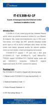 Intellisystem IT-ES308-IU-1F Owner's manual