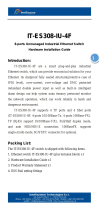 Intellisystem IT-ES308-IU-4F Owner's manual