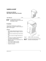 West Control Solutions AI 8/SF User manual