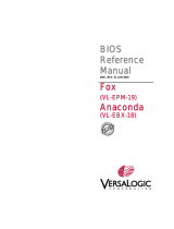 VersaLogic Fox (VL-EPM-19) Reference guide