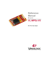VersaLogic Video Expansion Module (VL-MPEe-V5) Reference guide