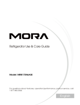 Mora MRB172N6AWE User manual