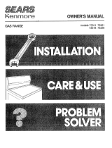 Sears 73311 User manual