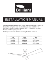 Brilliant 21845 Installation guide