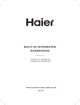 Haier HPH60, 90 Series Built In Integrated Rangehood Installation guide