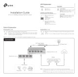 TP-LINK tp-link 5-Port 10 100Mbps Desktop PoE PoE Switch Installation guide