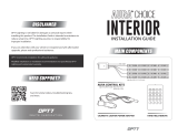 Aura CHOICE INTERIOR OPT7 LED Strip Lights Installation guide