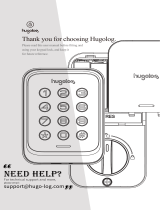 hugolog ‎DE-DOOR-16H-1162 Keyless Entry Door Lock Installation guide
