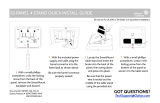 QOLSYS IQ Panel 4 Stand Installation guide