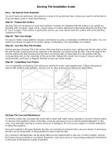 Bauhaus 30X30CM Installation guide