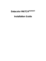 Datacolor Match Pigment Installation guide