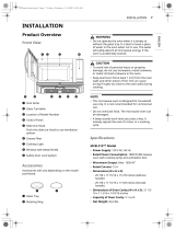 LG MVEL2125 Over-the-Range Microwave Installation guide
