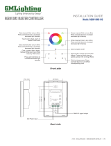 GMLighting RGBW-DMX-WC Installation guide