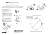 Standard Horizon STDMLS310B User manual