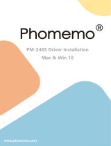 Phomemo PM-246S Installation guide