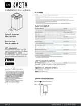 KASTA -1BMBH-W Smart Dimmer Mechanism Installation guide