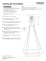 KUZCO CH85232 Installation guide