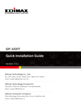Edimax GP-102IT Installation guide