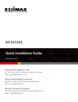 Edimax BR-6473AX Installation guide