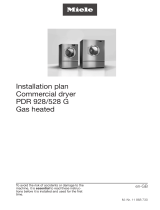 Miele PDR 928 Installation guide