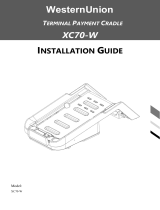 WESTERN UNION XC70-W Installation guide