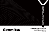 Genmitsu 1010 XY-Axis Extension kit for PROVerXL 4030 Installation guide