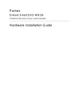 Pamex EKS-WR1N Enkore Smart Wall Reader Narrow Installation guide