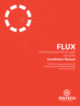 Soltech STL-FLX=FLUX FLUX Multifunctional Flood Light Installation guide
