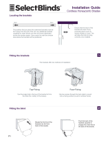 Select Blinds Cordless Honeycomb Shades Installation guide