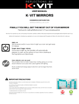 K-VIT K-VIT MIR003 LED Mirror Installation guide