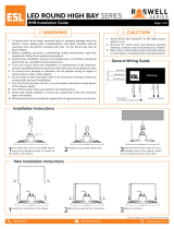 ESL VISION LED Round High Bay Installation guide