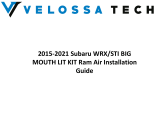 VELOSSA TECH 2015-2021 Installation guide