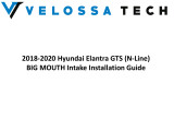 VELOSSA TECH 2018-2020 Hyundai Elantra Installation guide