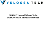 VELOSSA TECH 2013-2017 Installation guide